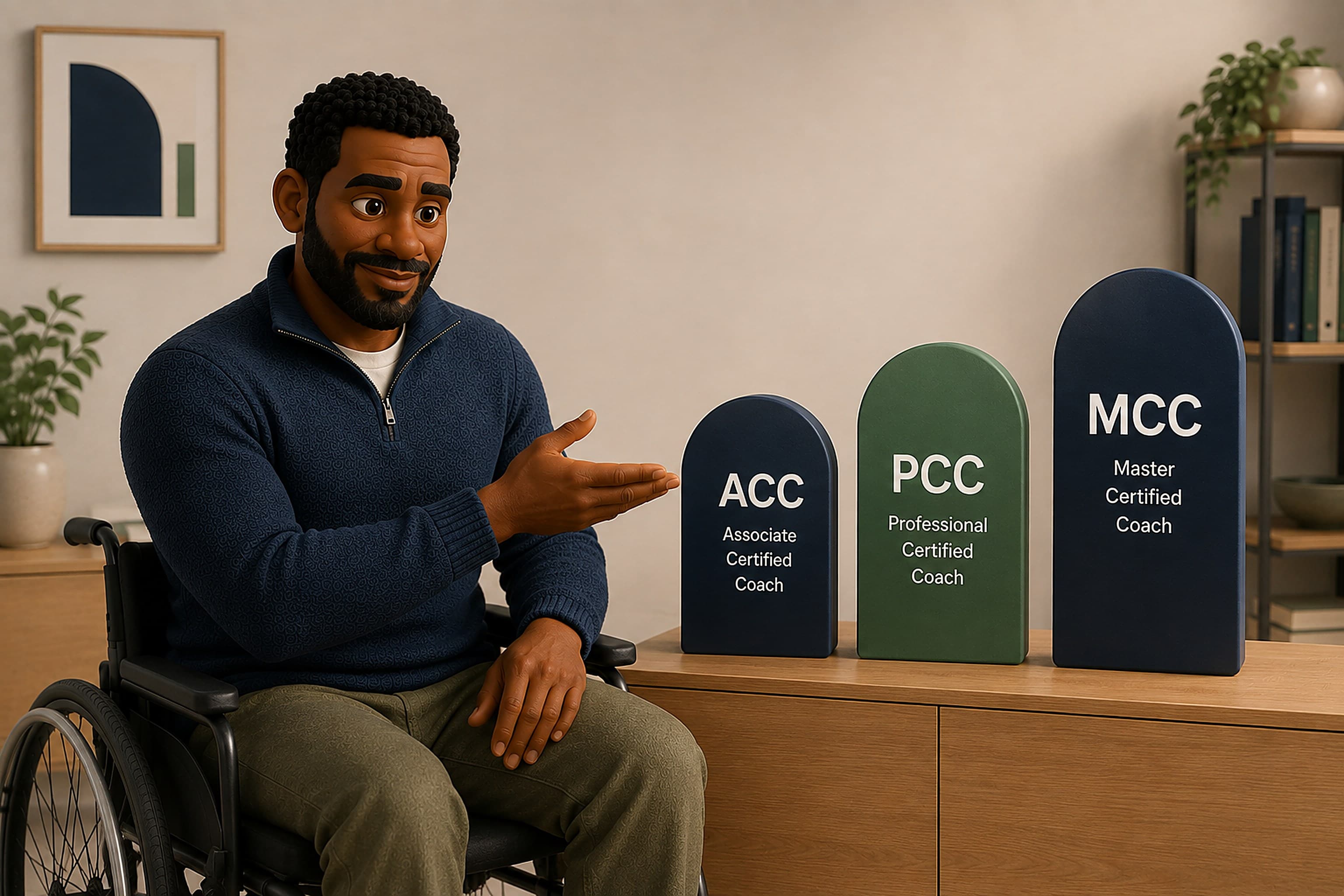ACC, PCC and MCC credential levels shown side by side
